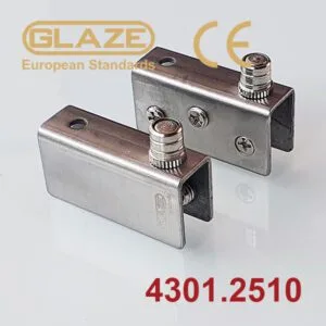 Bản lề tủ kính 25x52
