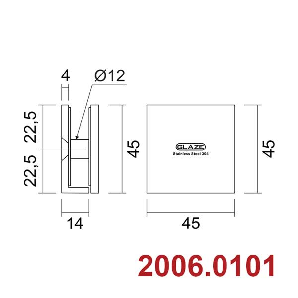 Kẹp kính tường 0° 2006 - Ảnh 2
